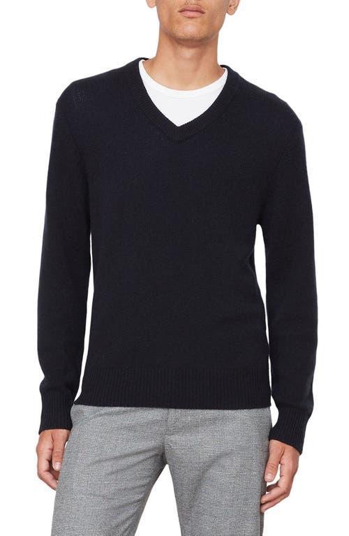 Mens V-Neck Cashmere Sweater Product Image