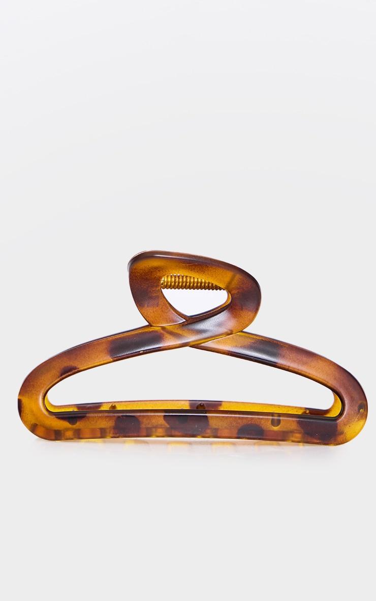 Tortoiseshell Curved Claw Clip Product Image