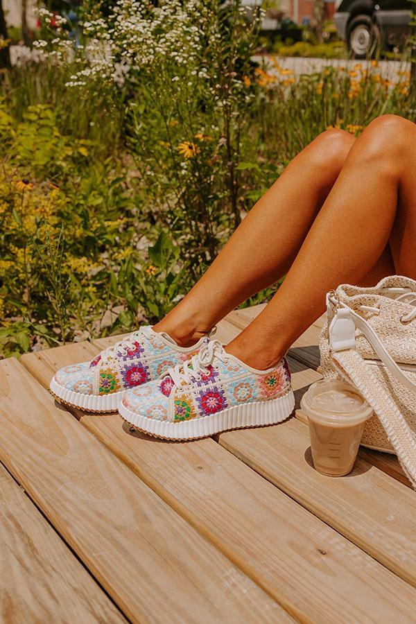 The Layla Crochet Sneaker Product Image