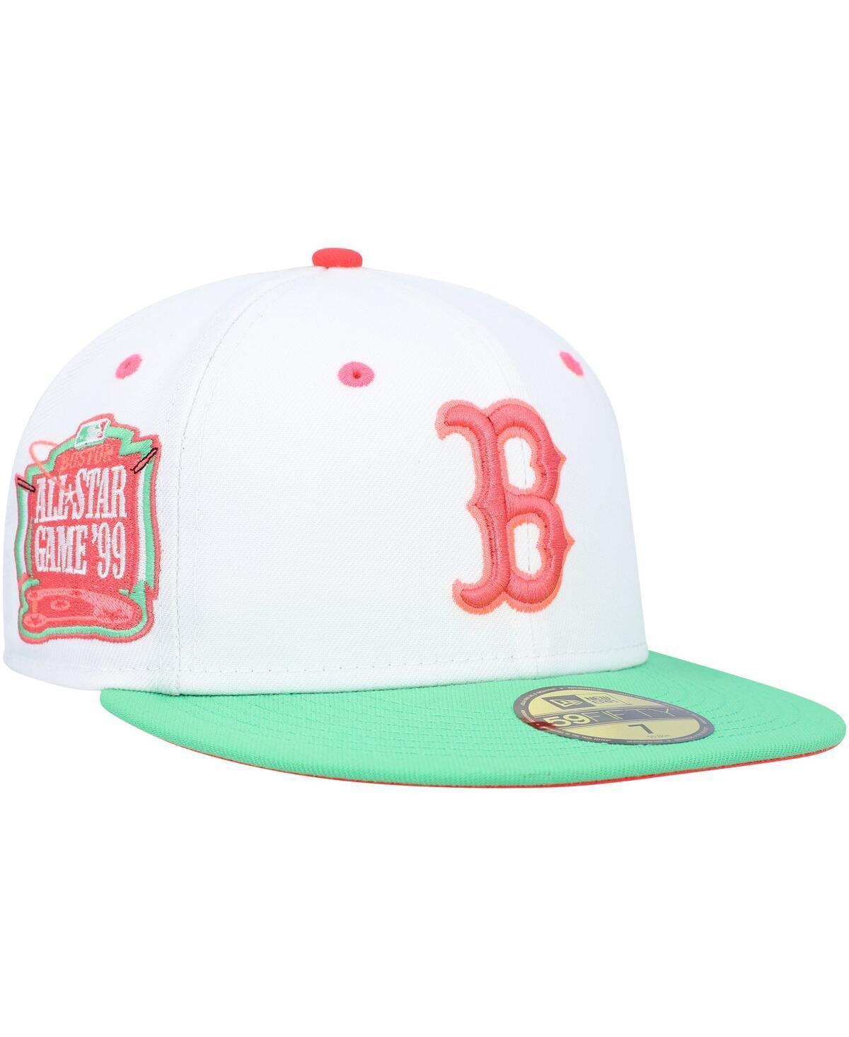 Mens New Era /Green Boston Red Sox 1999 MLB All-Star Game Watermelon Lolli 59FIFTY Fitted Hat Product Image