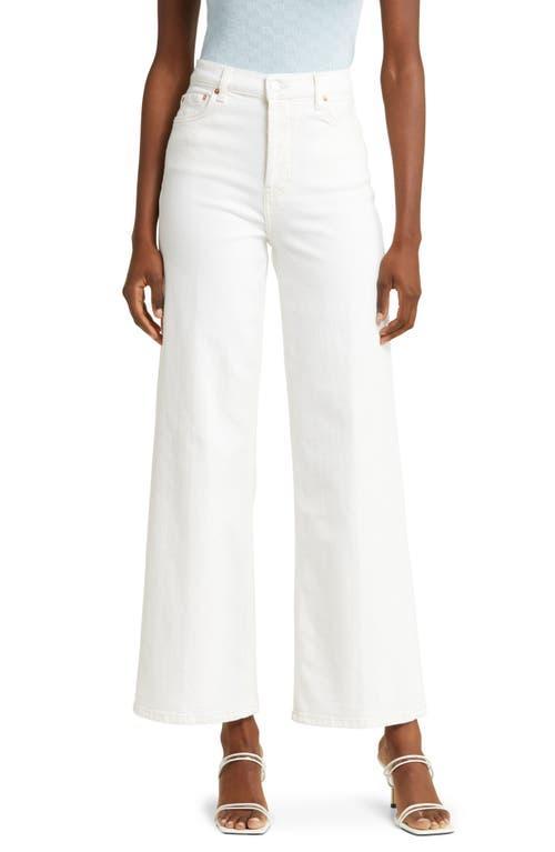 Womens Getty High-Rise Wide-Leg Jeans Product Image