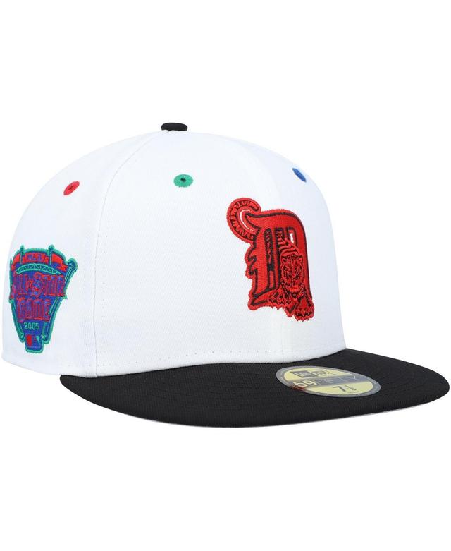 Mens New Era White Detroit Tigers 2005 Mlb All-Star Game Primary Eye 59FIFTY Fitted Hat - White Product Image