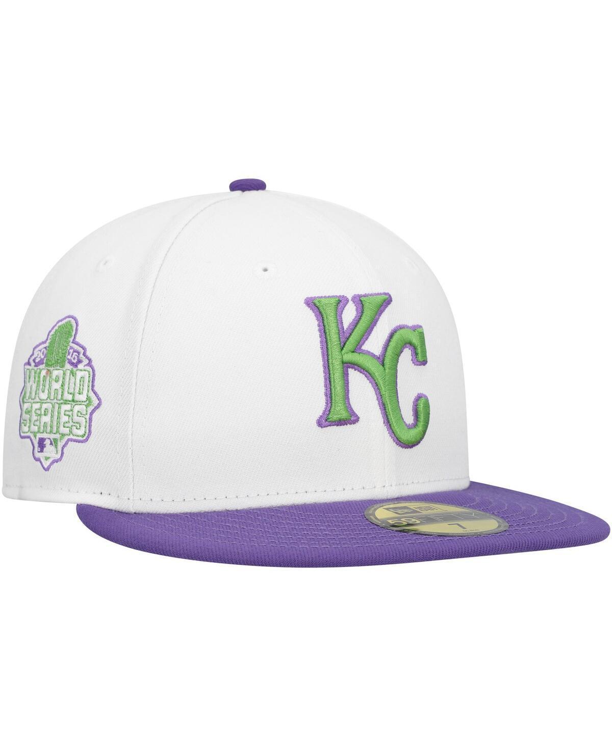 Mens New Era Kansas City Royals Side Patch 59FIFTY Fitted Hat Product Image