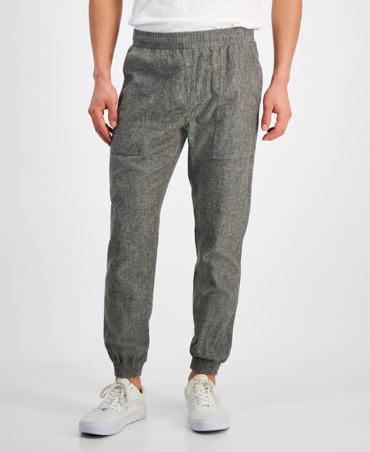 Sun + Stone Mens Charles Linen Jogger Pants, Created for Macys Product Image