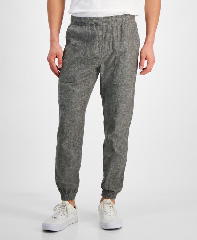 Sun + Stone Mens Charles Linen Jogger Pants, Created for Macys Product Image