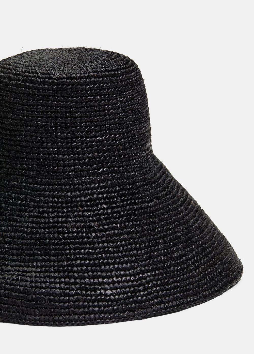 Wide-Brim Straw Sun Hat Product Image