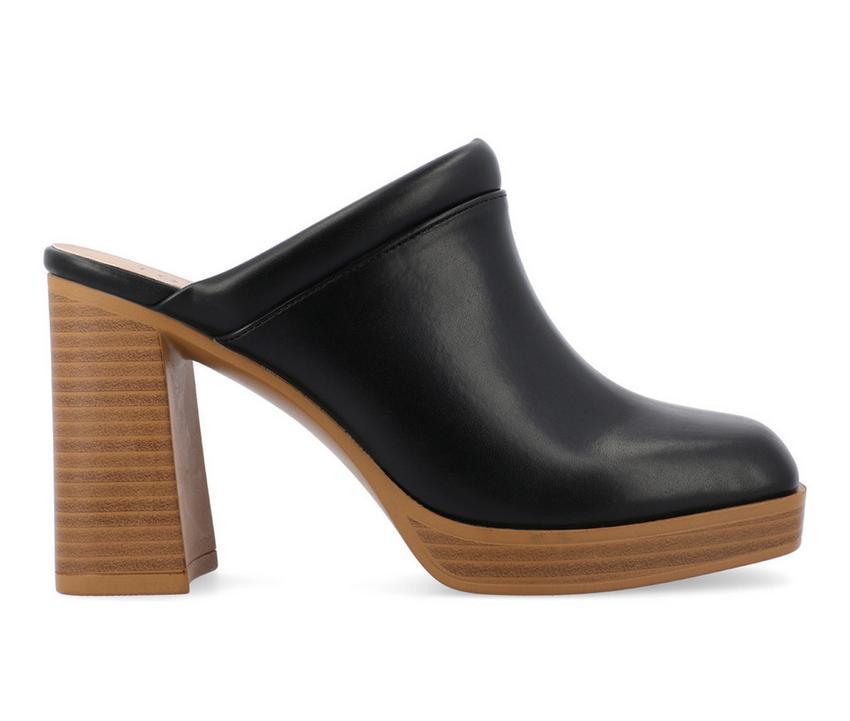 Women's Journee Collection Izara Block Heel Platform Clogs Product Image