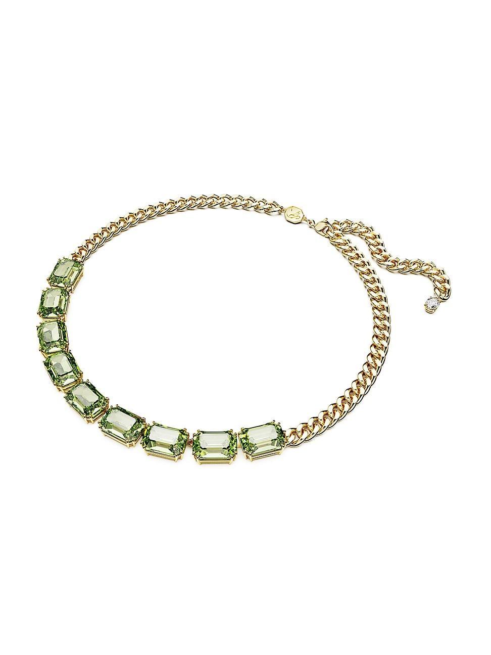 Swarovski Millenia Octagon Crystal Frontal Necklace Product Image