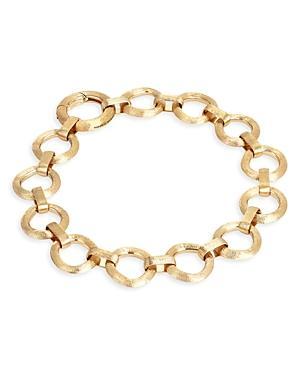 Womens Jaipur 18K Yellow Gold Flat-Link Chain Bracelet Product Image