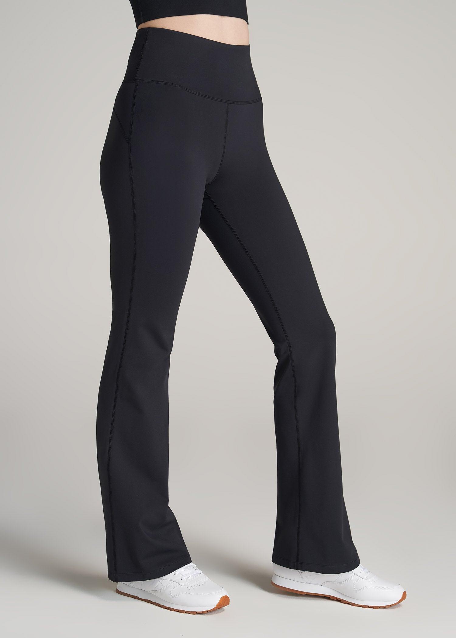 AT Balance Tall Women's Flare Yoga Pants in Charcoal Product Image