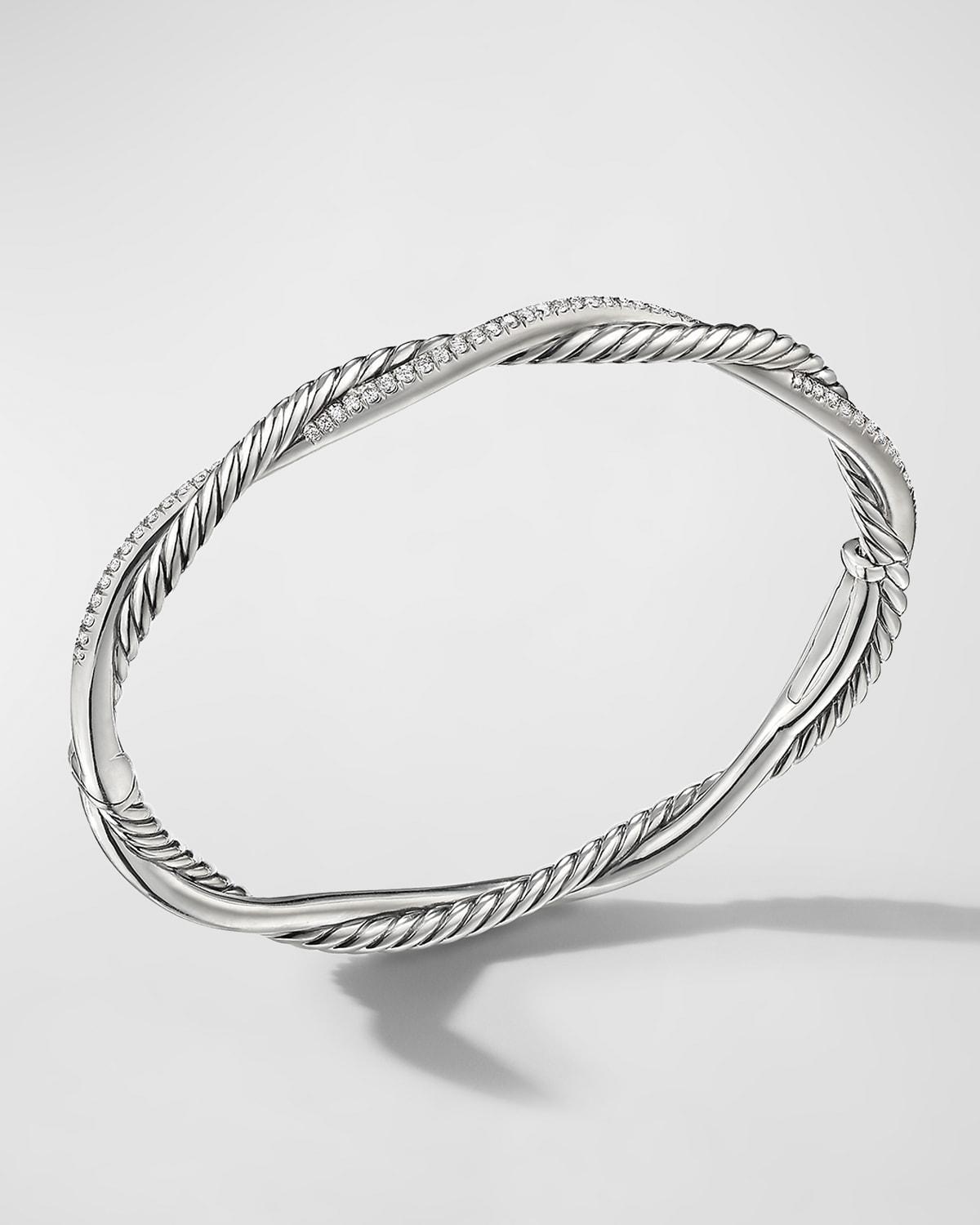 Womens Petite Infinity Bracelet in Sterling Silver Product Image