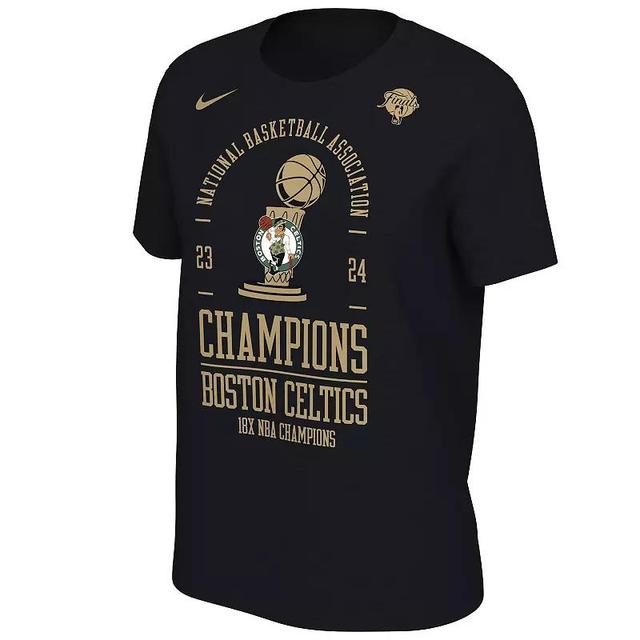 Womens Nike Boston Celtics 2024 NBA Finals Champions Authentic Locker Room Tee Product Image