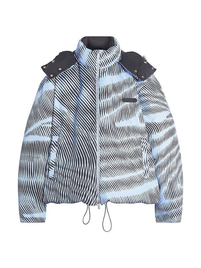 Mens Kinetic Print Down Jacket Product Image