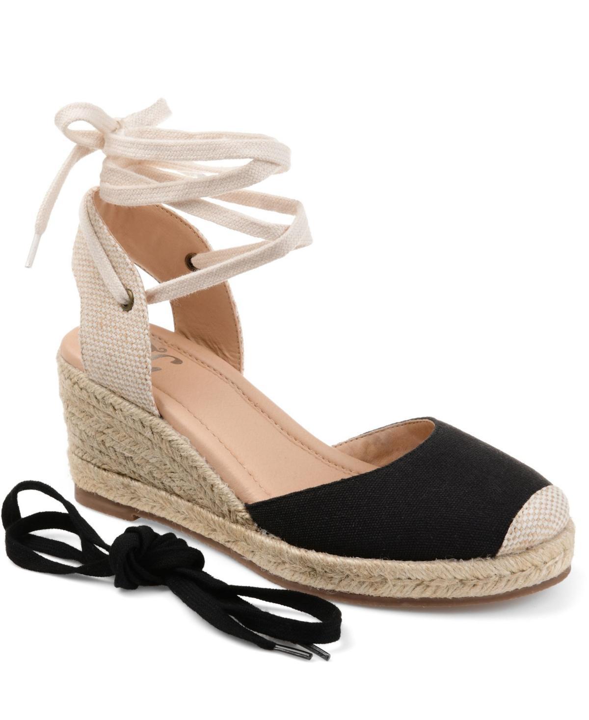 Journee Collection Monte Womens Espadrille Wedges Product Image