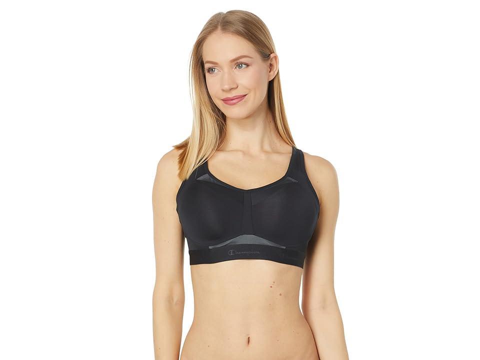 Womens Champion Motion Control Bra, Underwire Black 38C Product Image