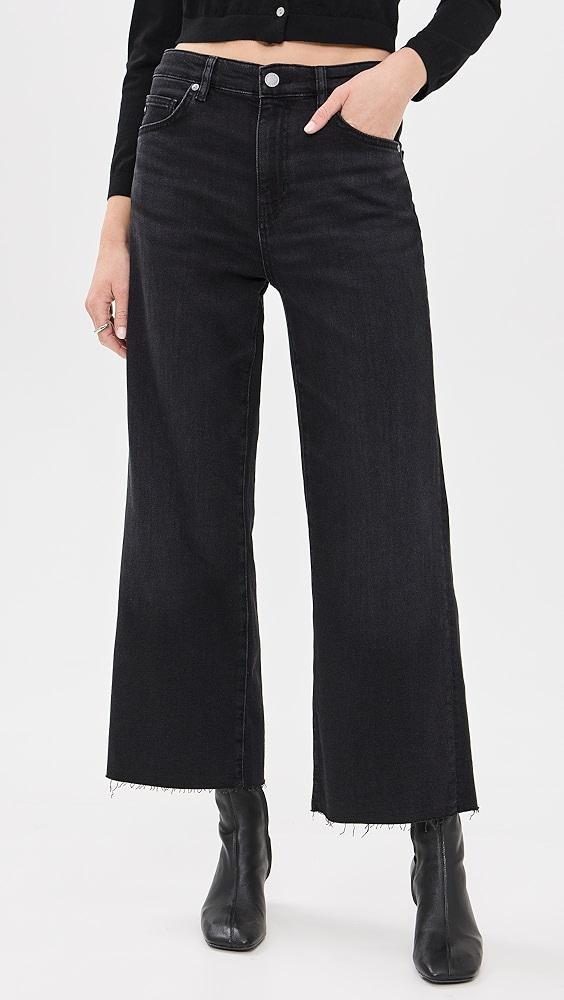 AG Saige Wide Leg Crop Jeans | Shopbop Product Image