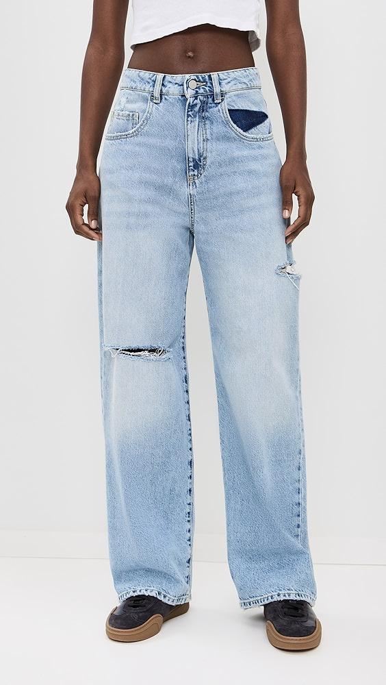 ICON DENIM LA Poppy Wide Leg Jeans | Shopbop Product Image