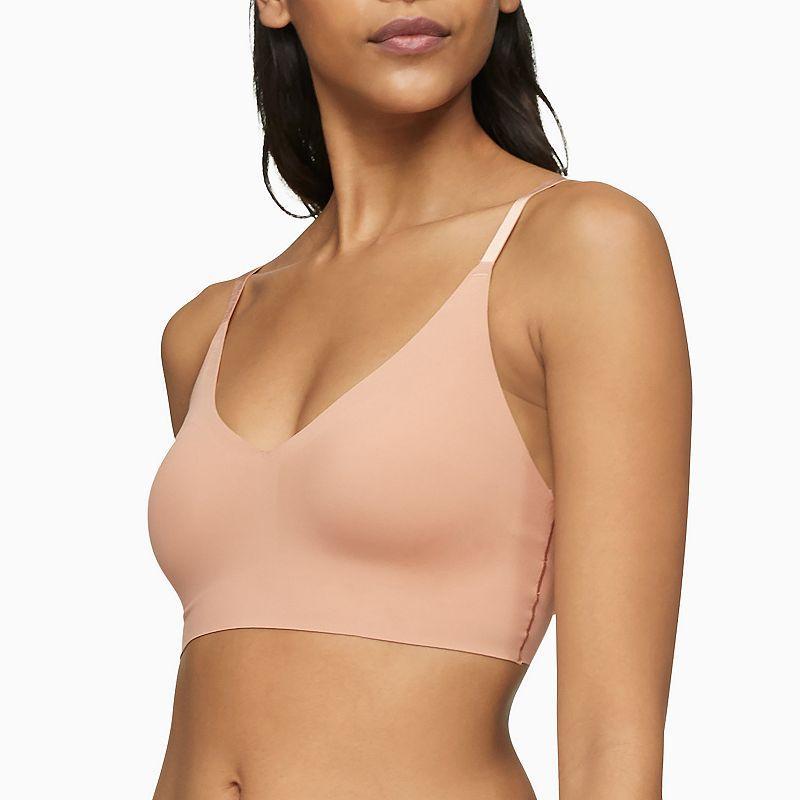 Calvin Klein Invisibles Comfort Lightly Lined Triangle Bralette QF5753, Womens Product Image