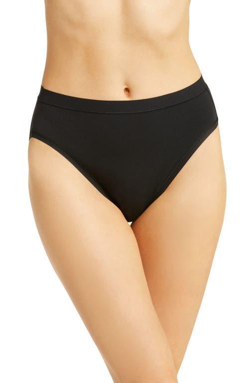 Womens Understated Cotton Hi-Cut Underwear 879362 Product Image