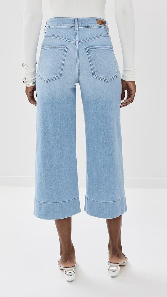 LE JEAN Rosie Crop Wide Leg Jeans | Shopbop Product Image