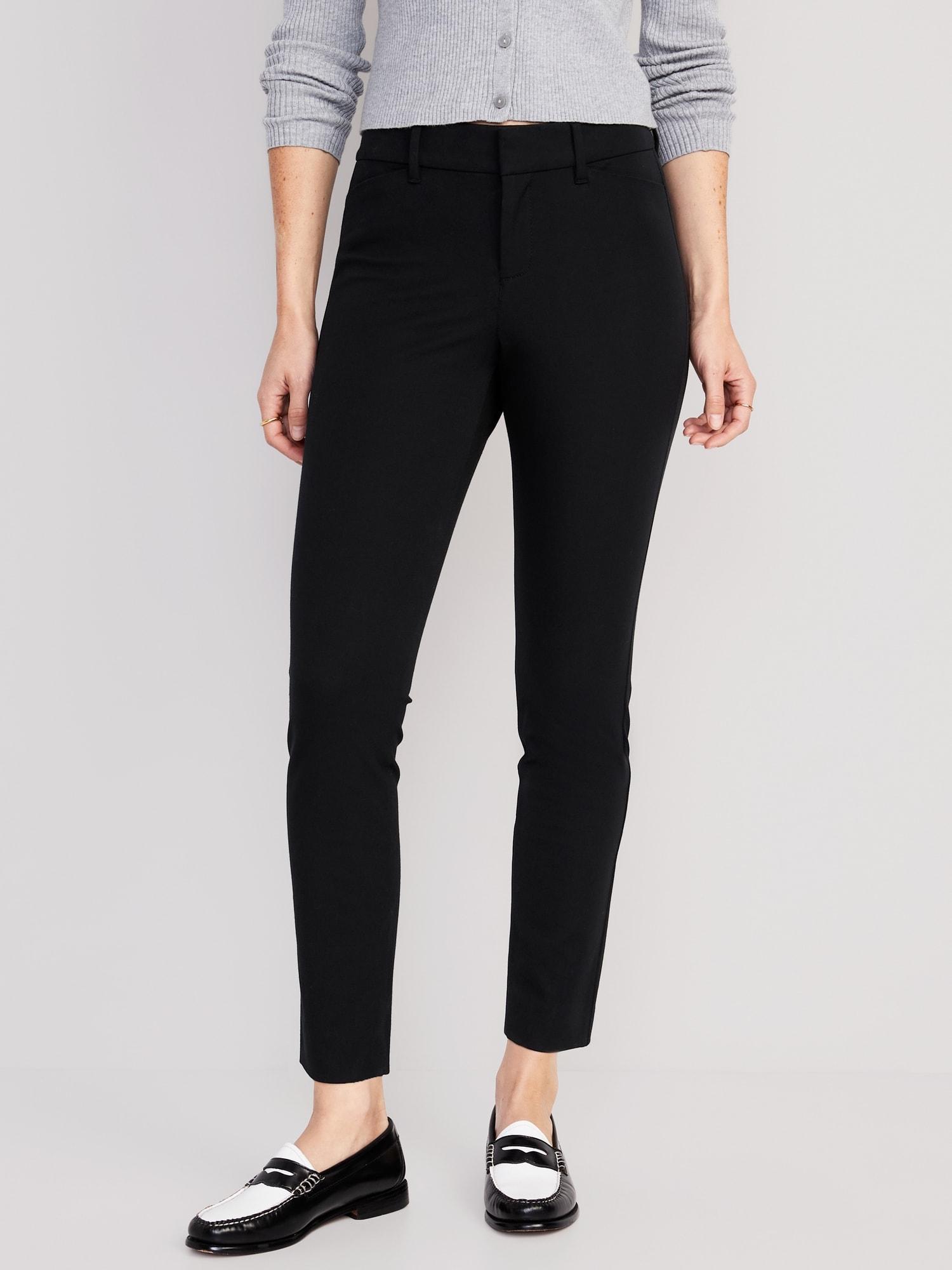 Mid-Rise Pixie Skinny Ankle Pants Product Image