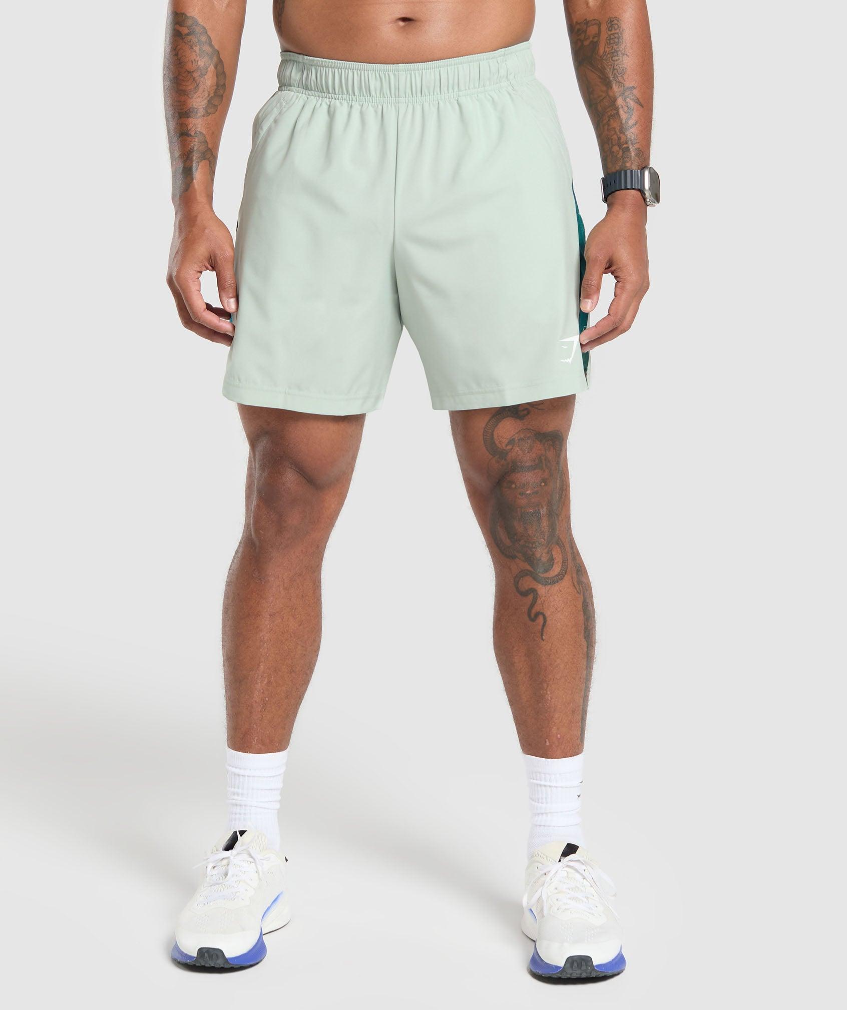 Gymshark Sport 7" Shorts - Turquoise/Teal Male product image