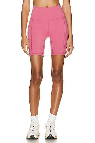 Varley Lets Go Pocket Short in Rose Product Image