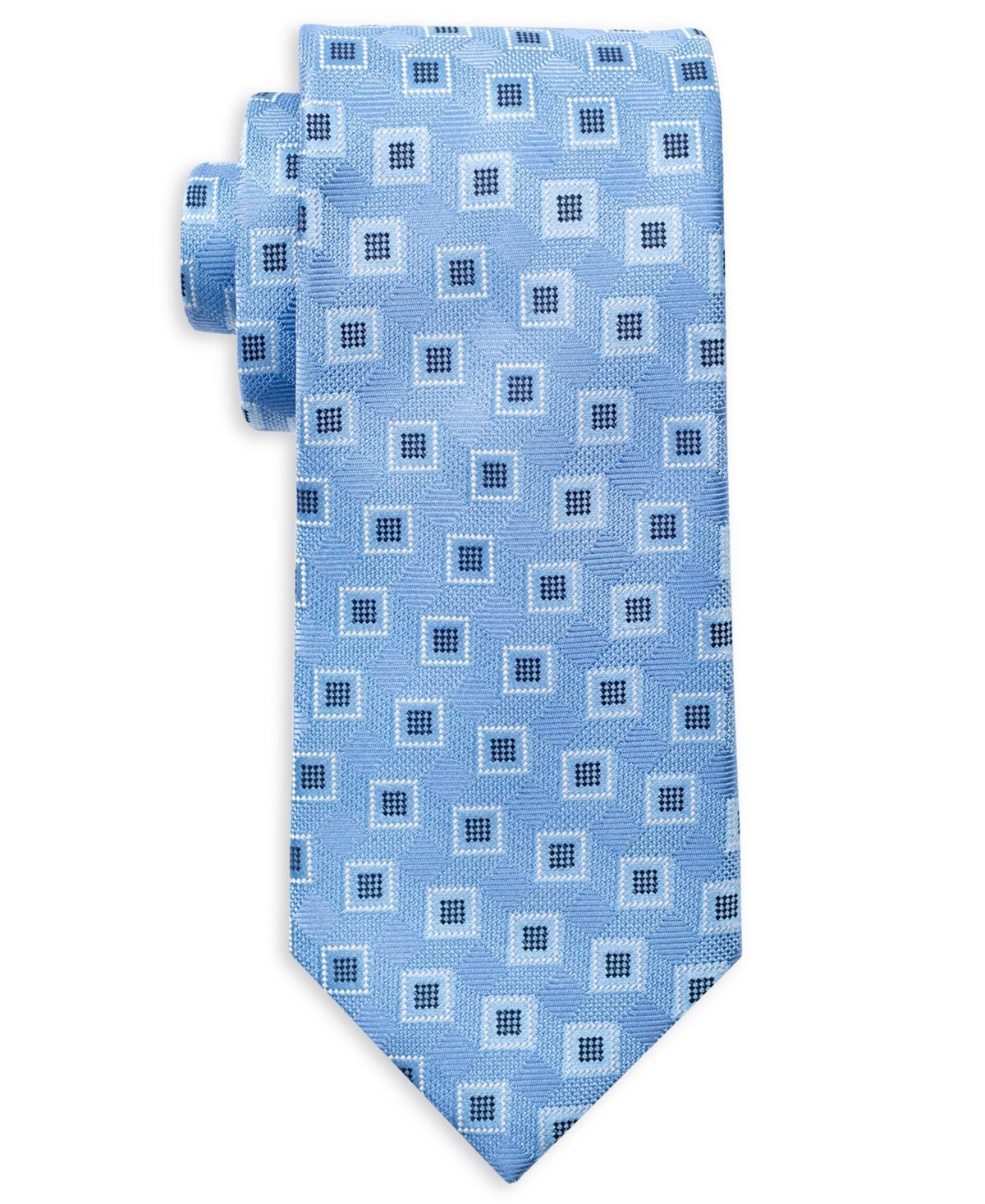 Tommy Hilfiger Mens Retro Square Tie - Navy Product Image