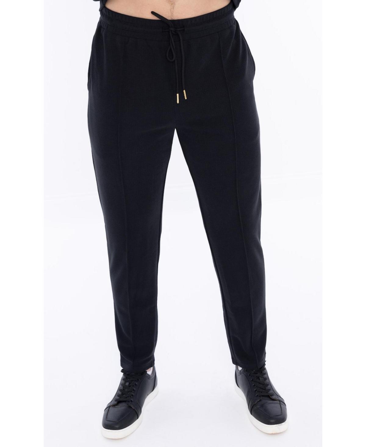 Dai Moda Mens Norman Pintuck Knit Drawstring Pant Product Image