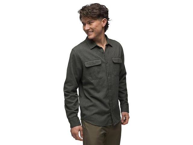 Prana Westbrook Flannel Shirt Slim Fit (Evergreen) Men's Clothing Product Image