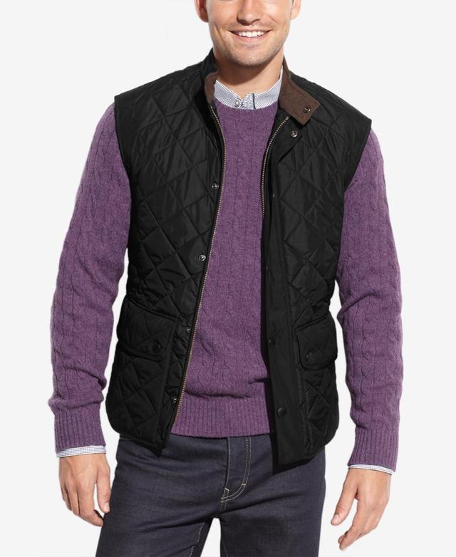 Barbour Mens Lowerdale Quilted Vest - Sage Green Product Image