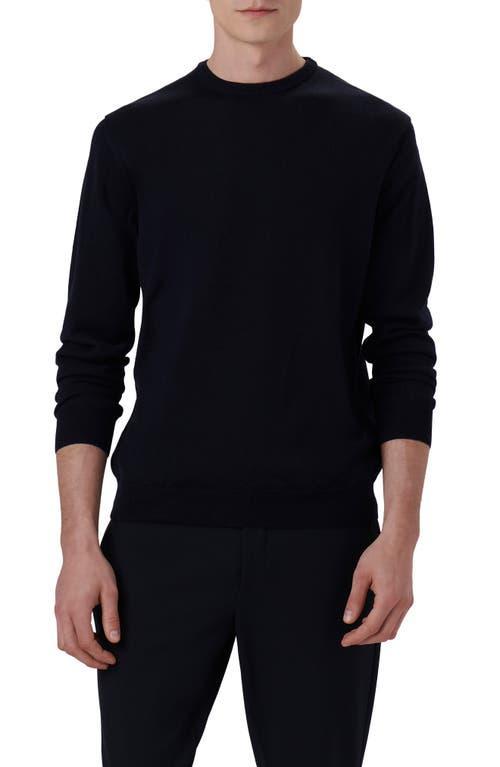 Bugatchi Merino Wool Crewneck Sweater Product Image