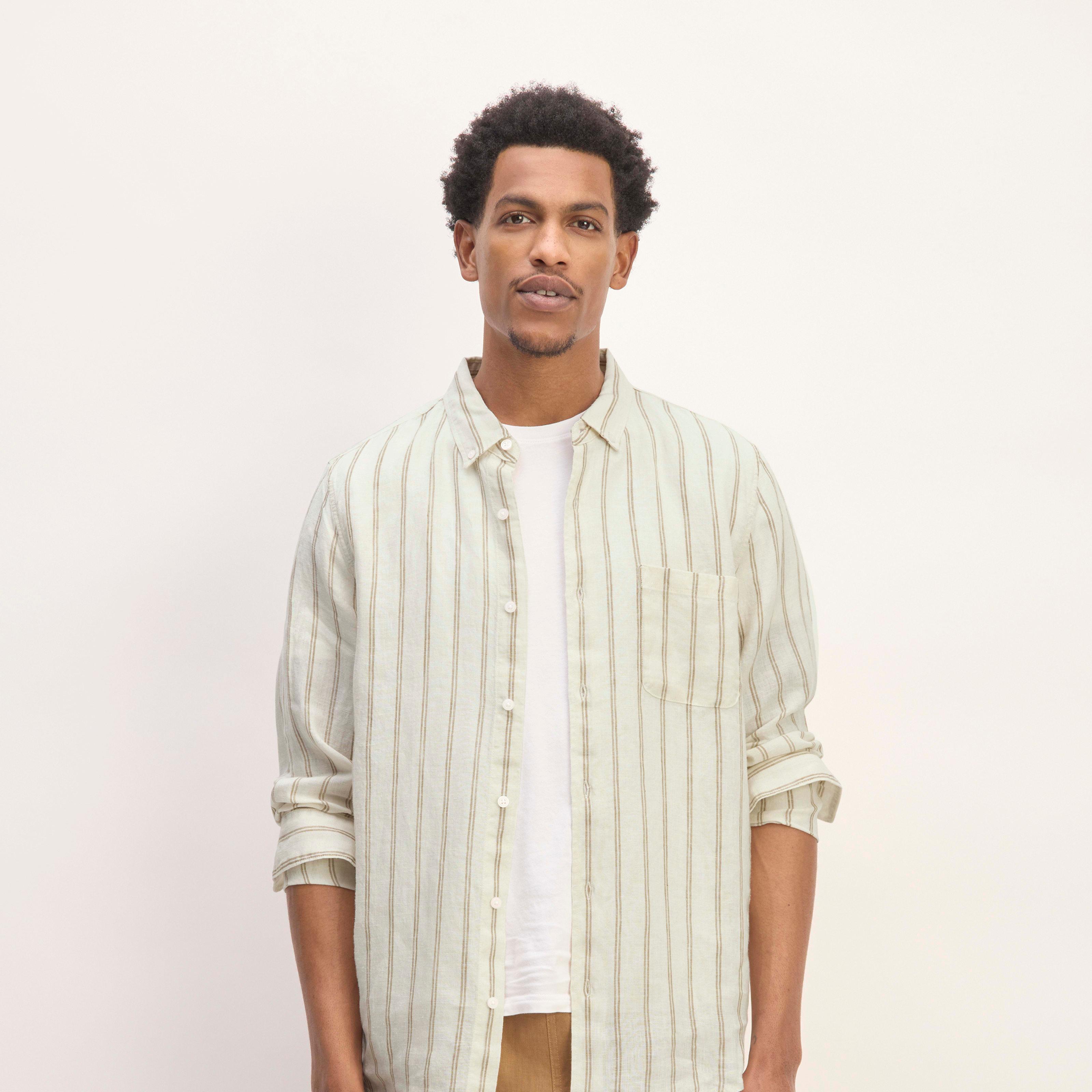 Mens Classic Shirt in Linen by Everlane Product Image