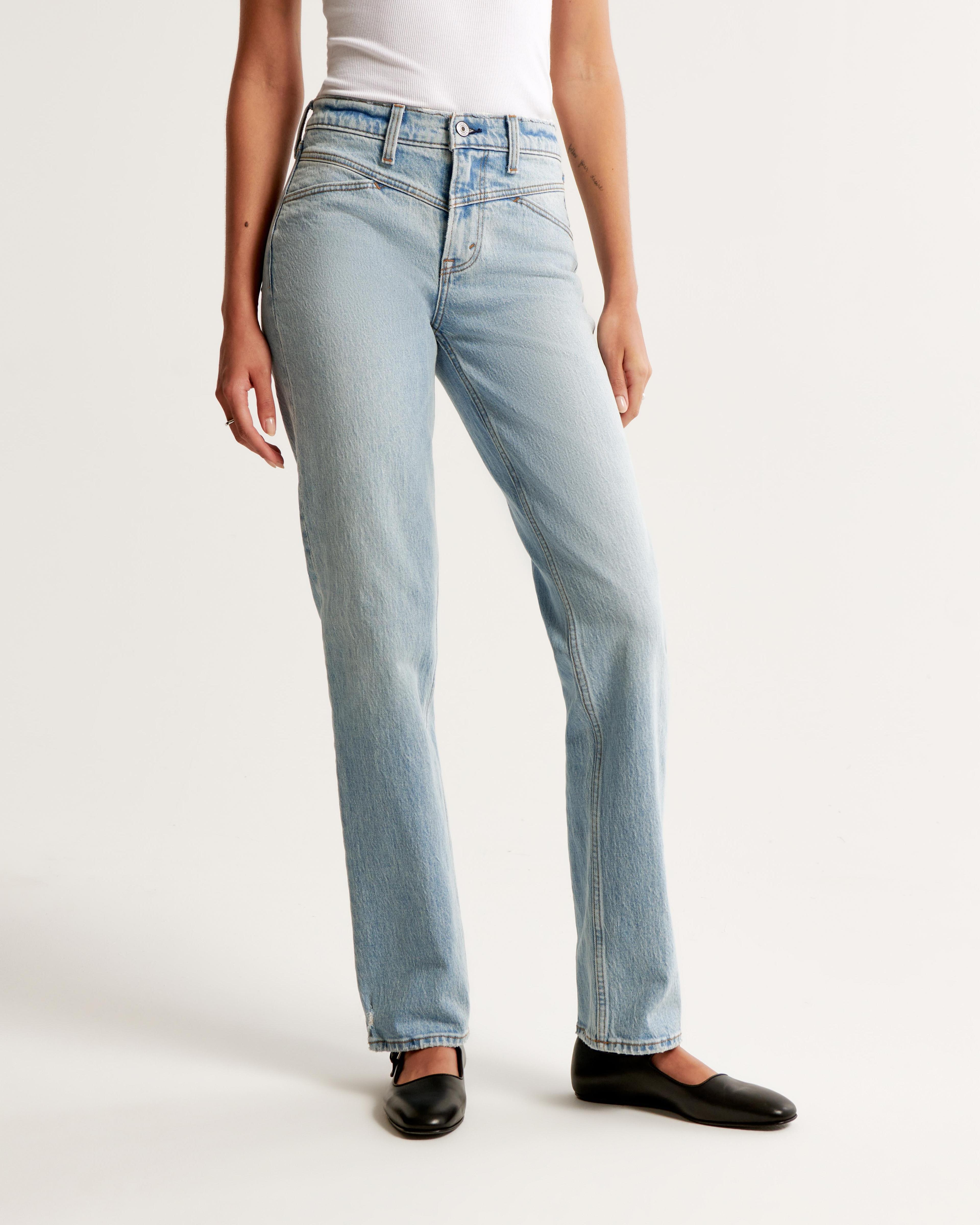 Mid Rise 90s Straight Jean Product Image