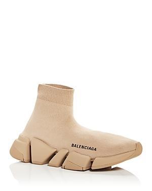 Balenciaga Womens Speed 2.0 Knit High Top Sock Sneakers Product Image