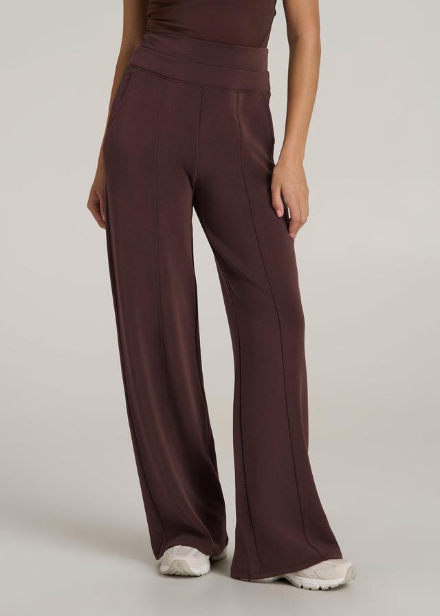 Butter Wide Leg Ultra High Rise Pant for Tall Women in Espresso Female Product Image