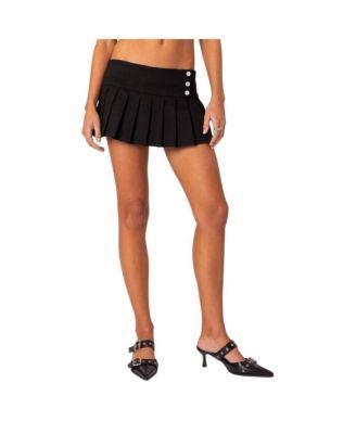 Edikted Womens Khai Pleated Mini Skort Product Image