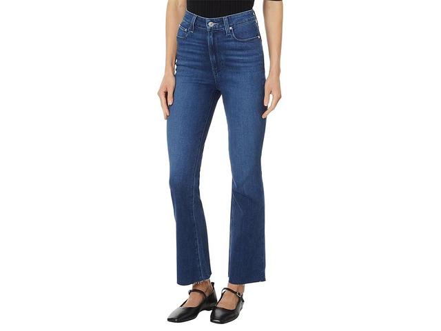 Womens Claudine High-Rise Stretch Cropped Flare Jeans Product Image