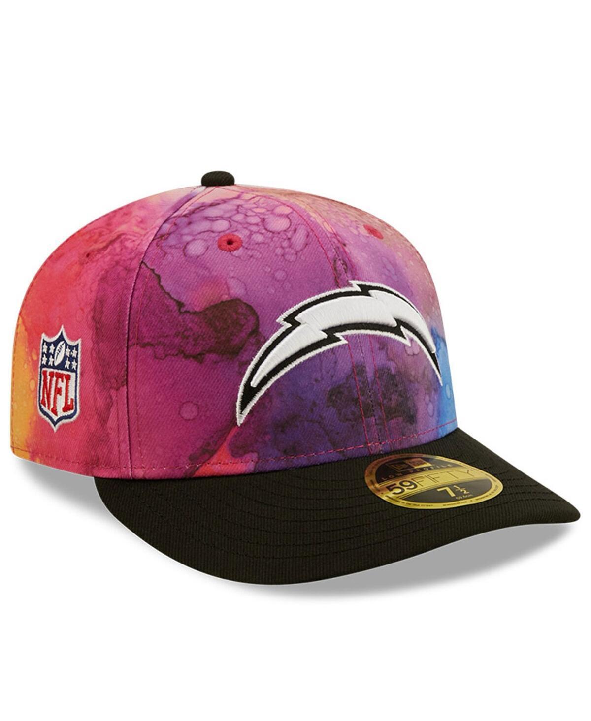 Mens New Era Pink Los Angeles Chargers 2022 Nfl Crucial Catch Low Profile 59FIFTY Fitted Hat - Pink Product Image