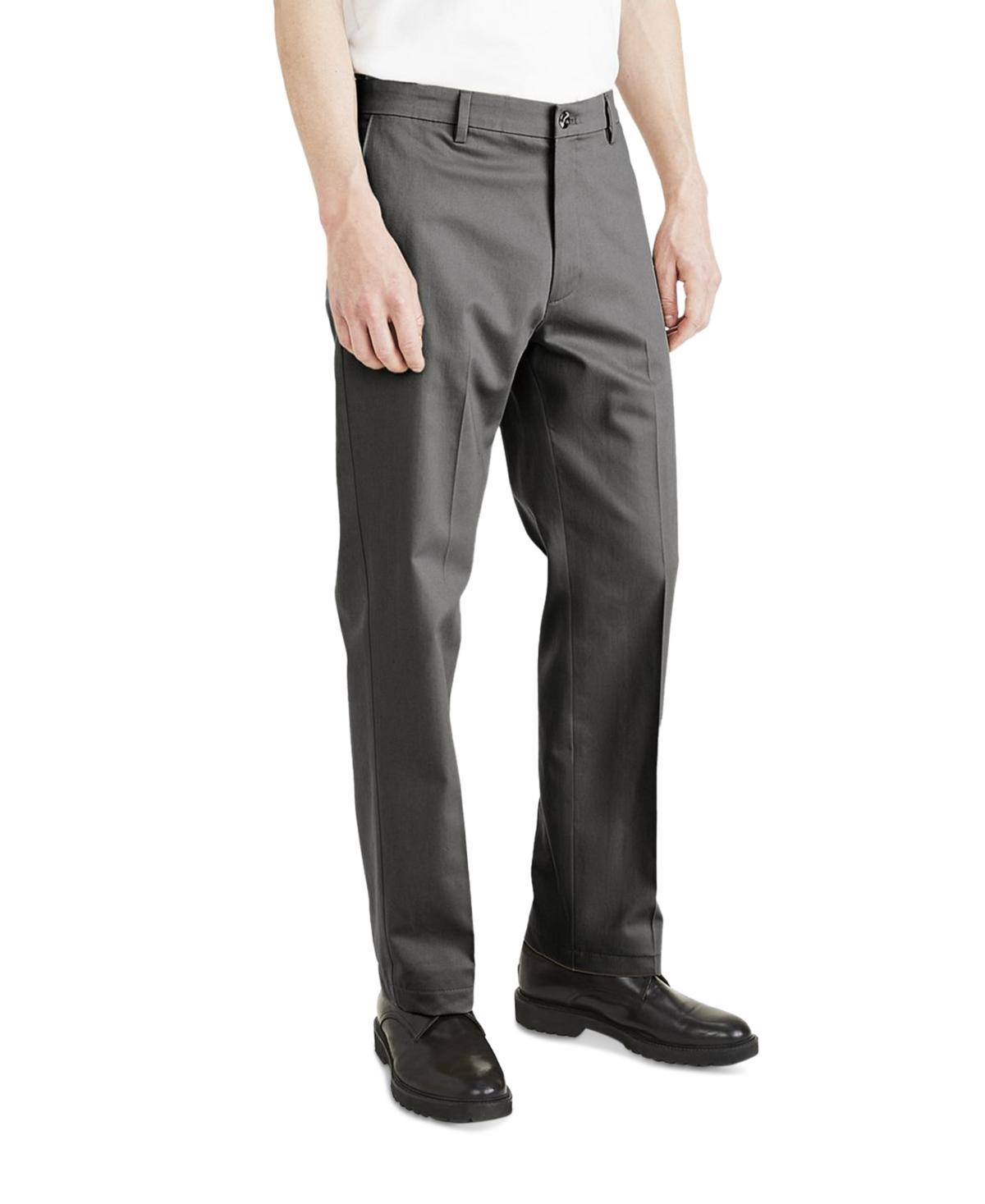 Dockers Mens Big & Tall Signature Straight Fit Iron Free Khaki Pants with Stain Defender Product Image