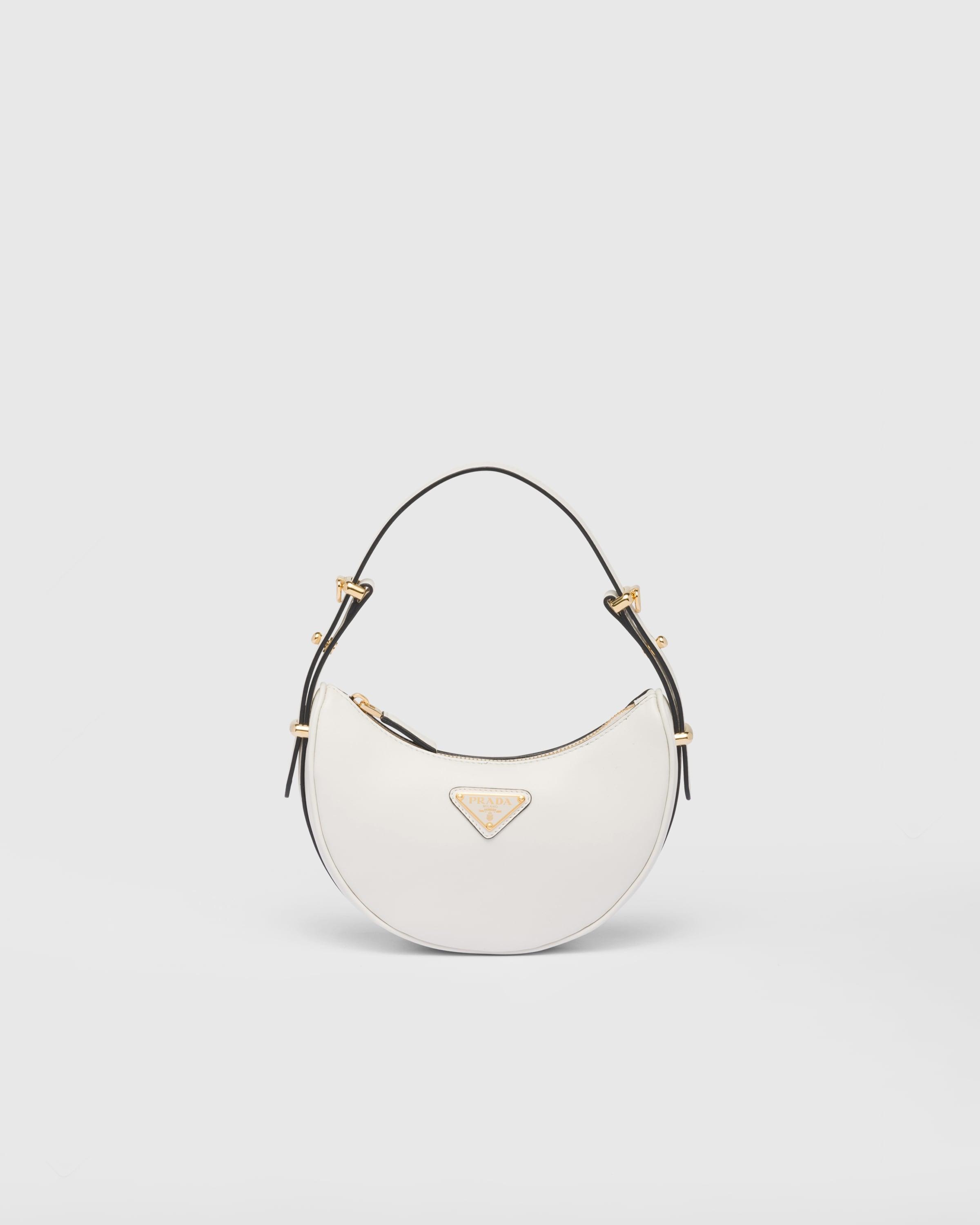 Prada Arqué leather mini shoulder bag Product Image