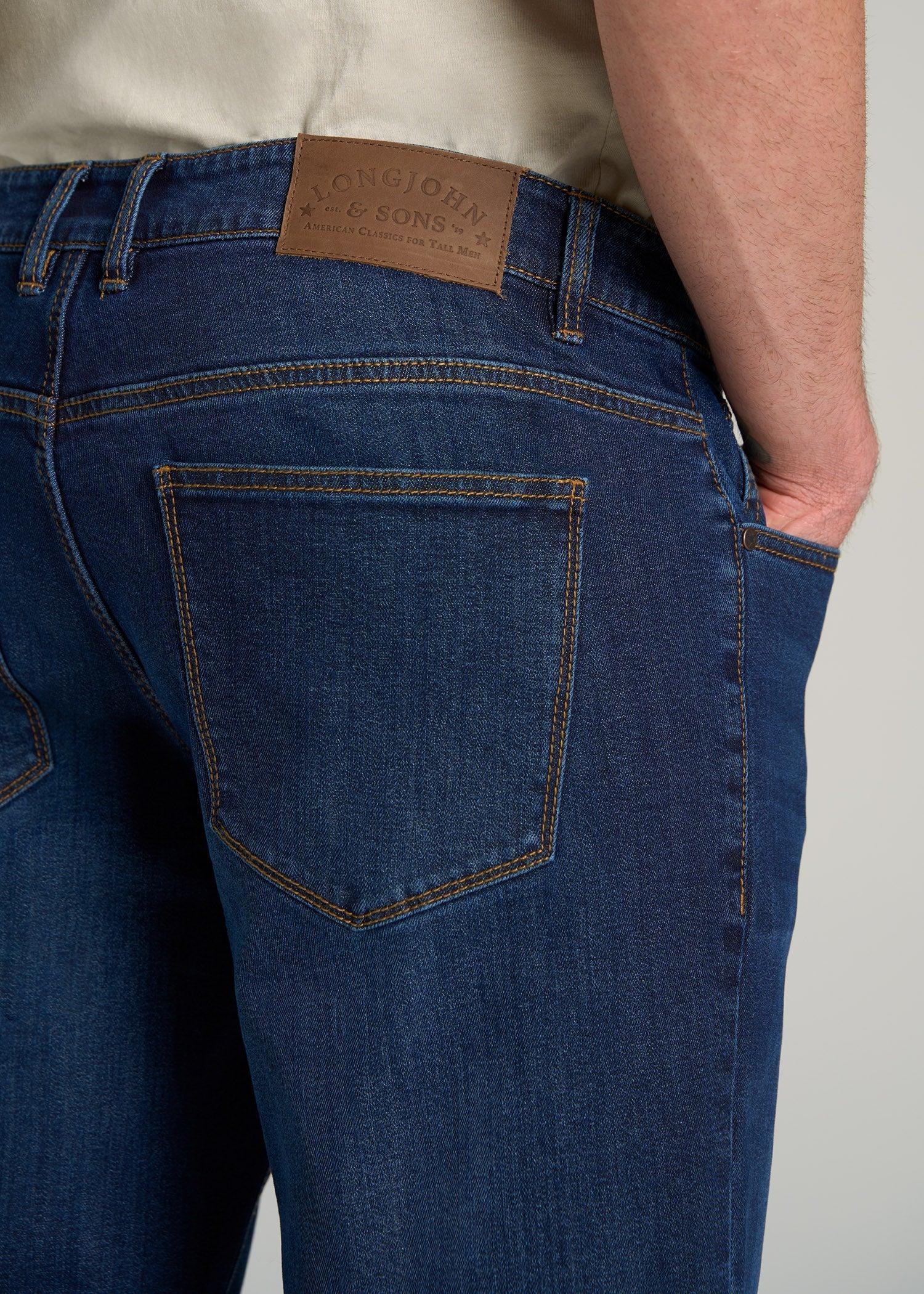 LJ&S TAPERED Jeans for Tall Men in Charger Blue Male Product Image