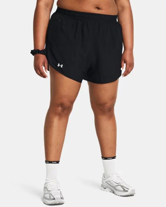 Plus Size Under Armour Fly-By Shorts, Womens Product Image