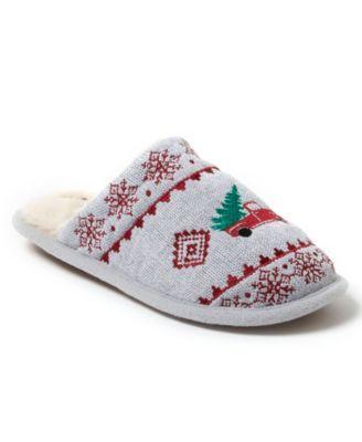 Novelty Knit Scuff with Eyemask Slipper Product Image