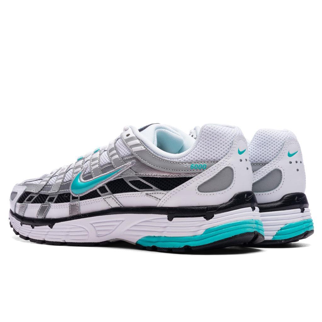 P-6000 - White/Dusty Cactus/Metallic Silver Male Product Image