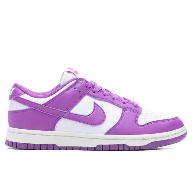 Women's Dunk Low Next Nature - Summit White/Black Raspberry Female Product Image