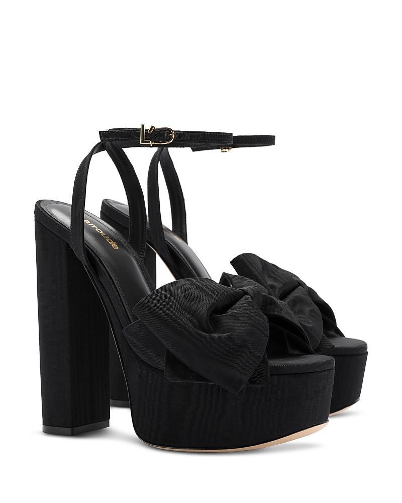 Larroude Womens Elle Ankle Strap Platform High Heel Sandals Product Image
