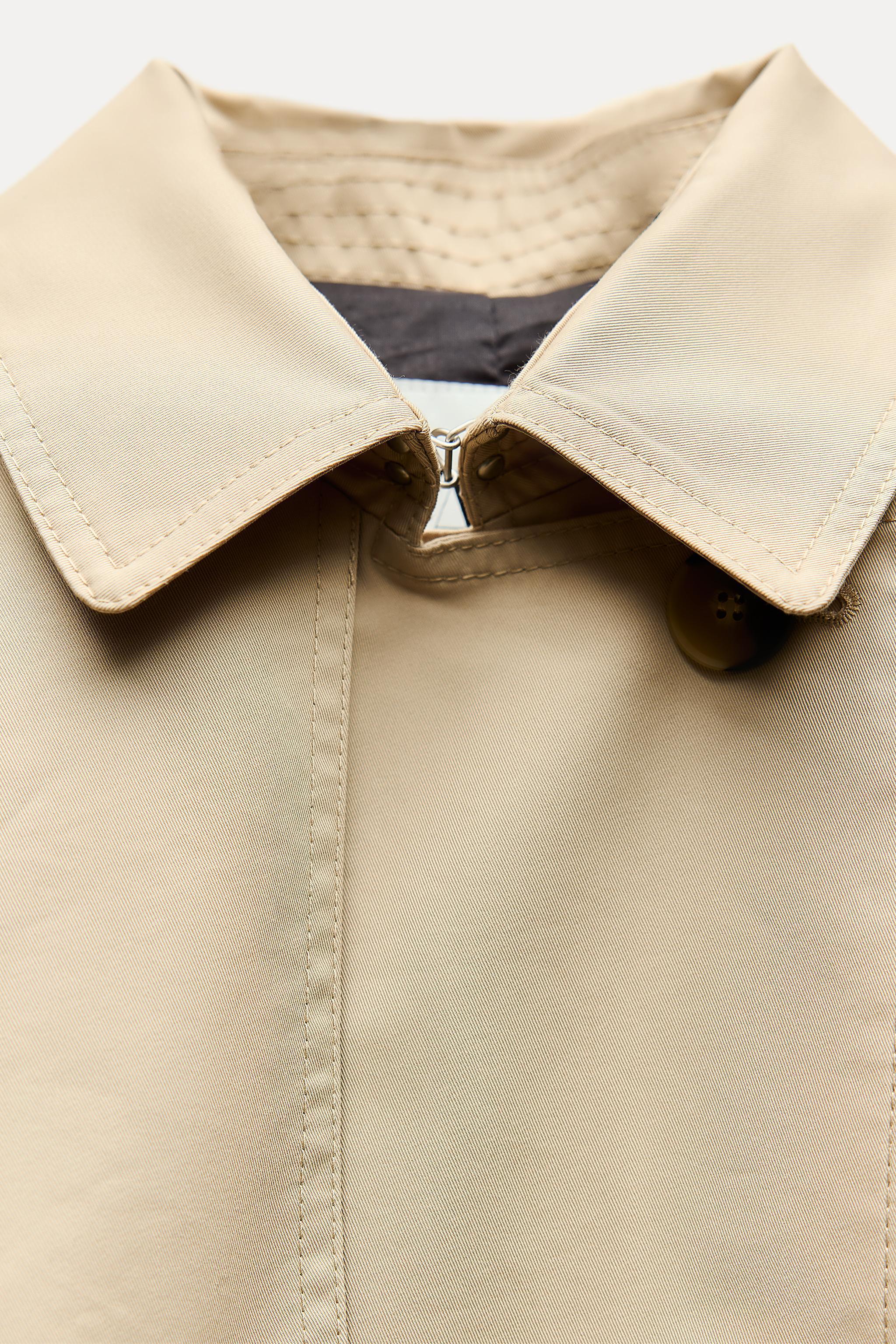 WATER REPELLENT SLIM TRENCH ZW COLLECTION Product Image