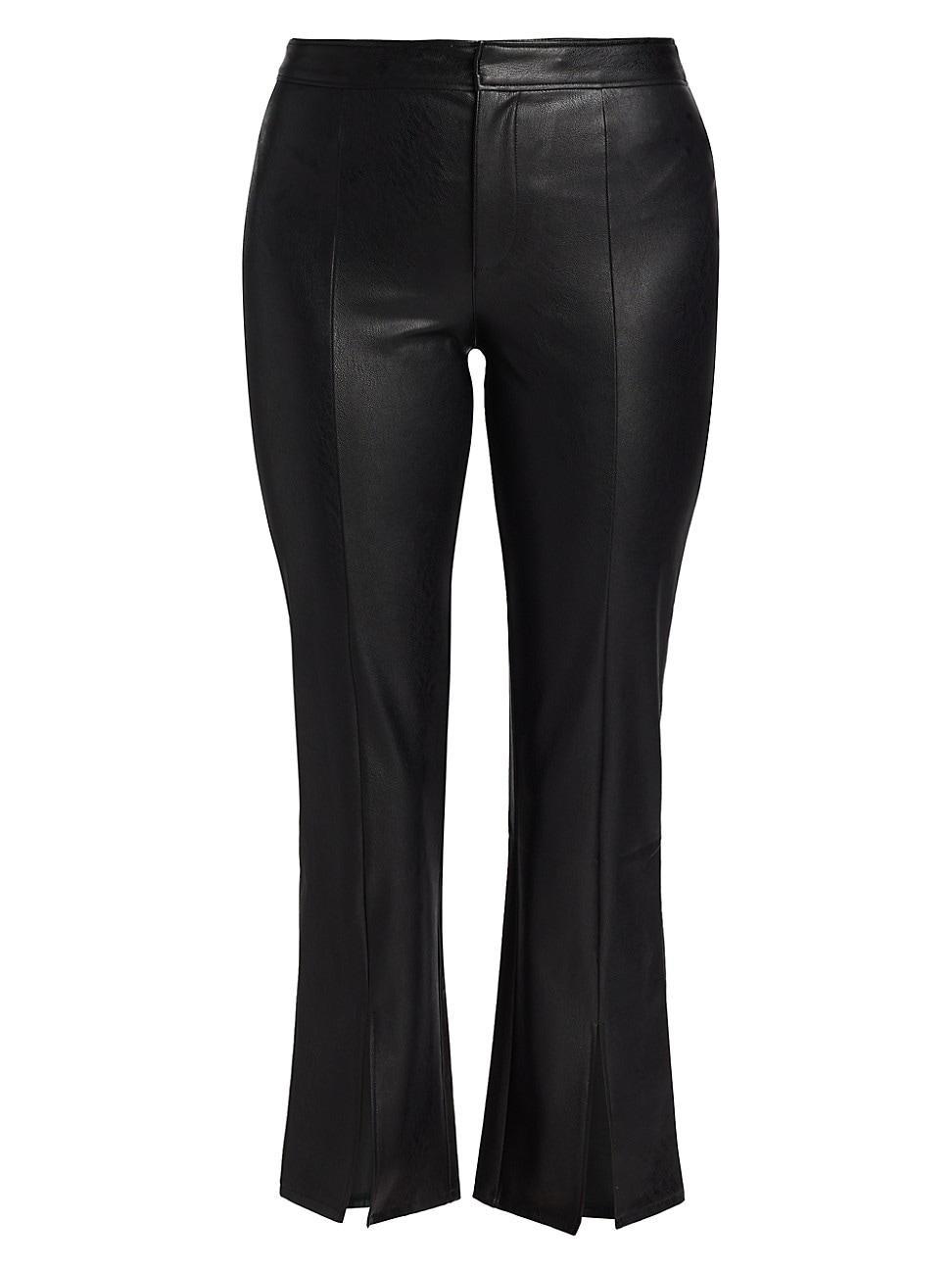 PAIGE Mesa Faux Leather Pants Product Image