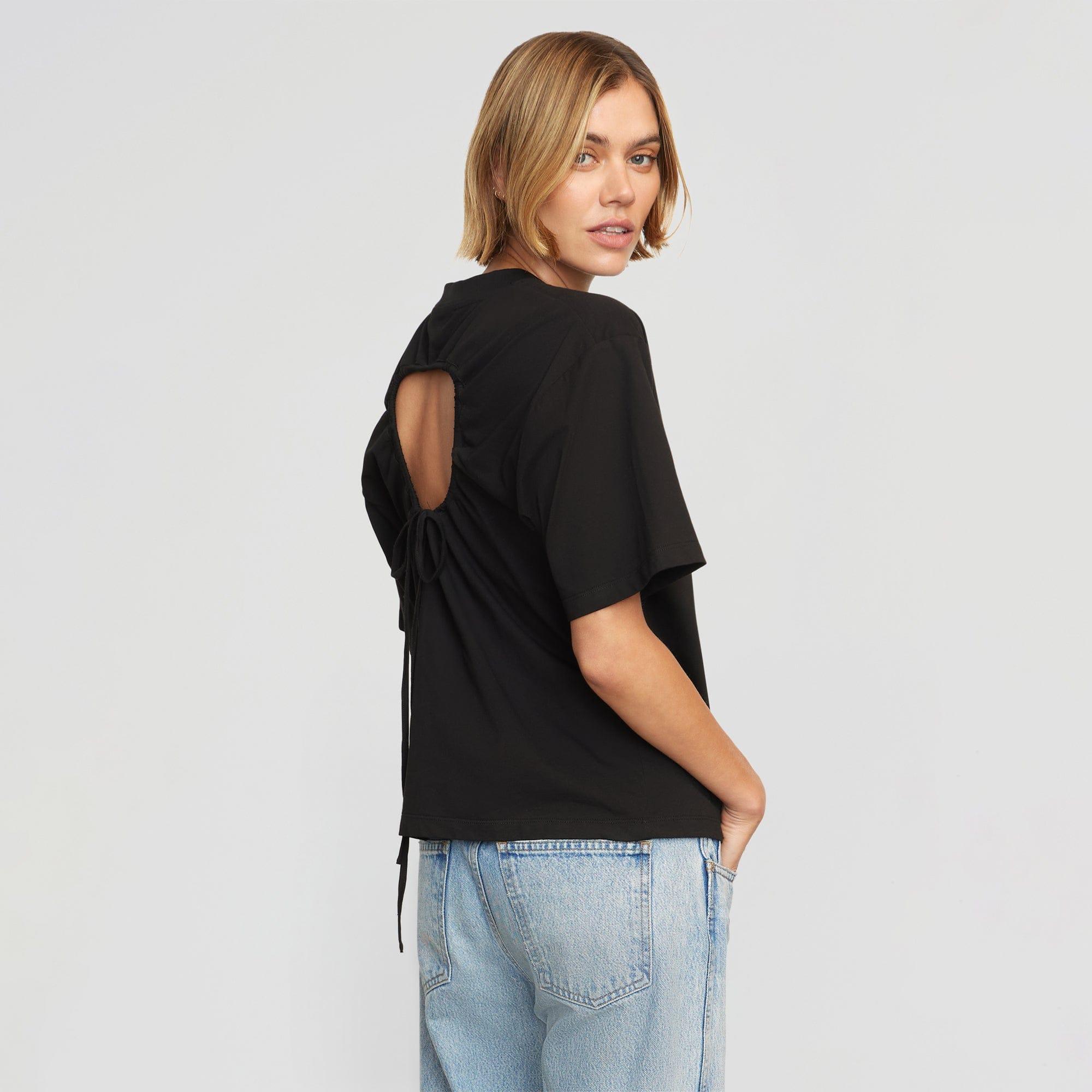 Tommie Relaxed Open-Back Tee Product Image